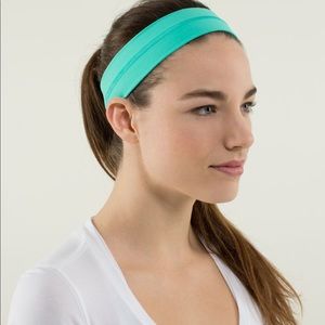 Turquoise Lululemon headband